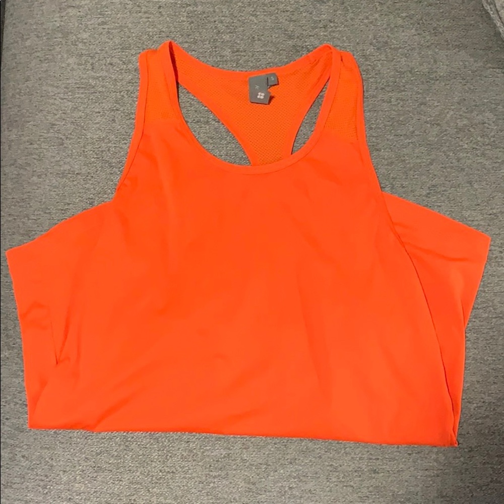Sweaty Betty Orange tank size small